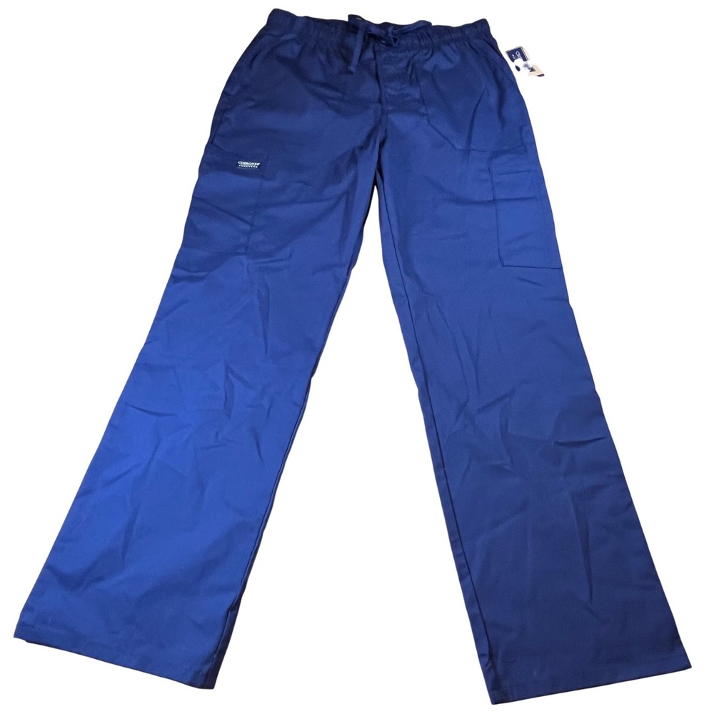 Cherokee Workwear Professionals Mens Scrub Pants Navy Blue WW190 Size M NWT